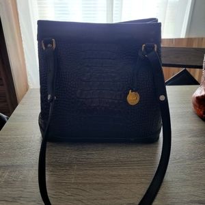 Black vintage shoulder Brahmin